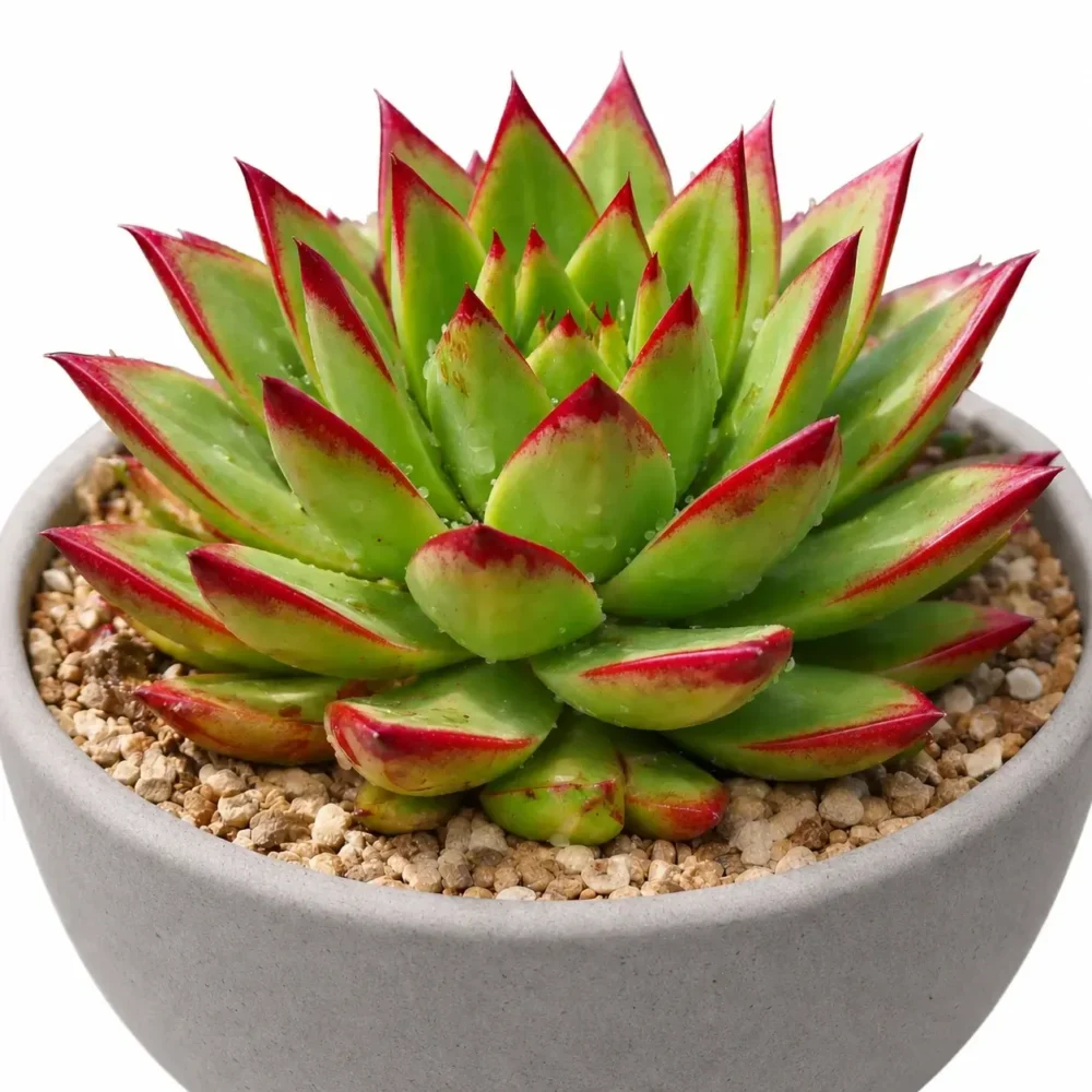 Lipstick Echeveria plant
