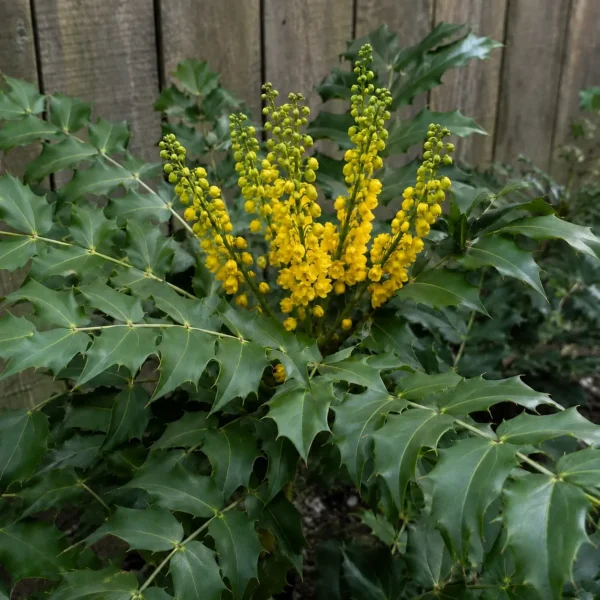 Mahonia plant