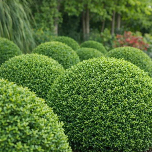 Boxwood (Buxus sempervirens) plant