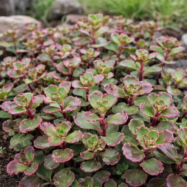 Caucasian Stonecrop (Sedum spurium 'Dragon's Blood') plant