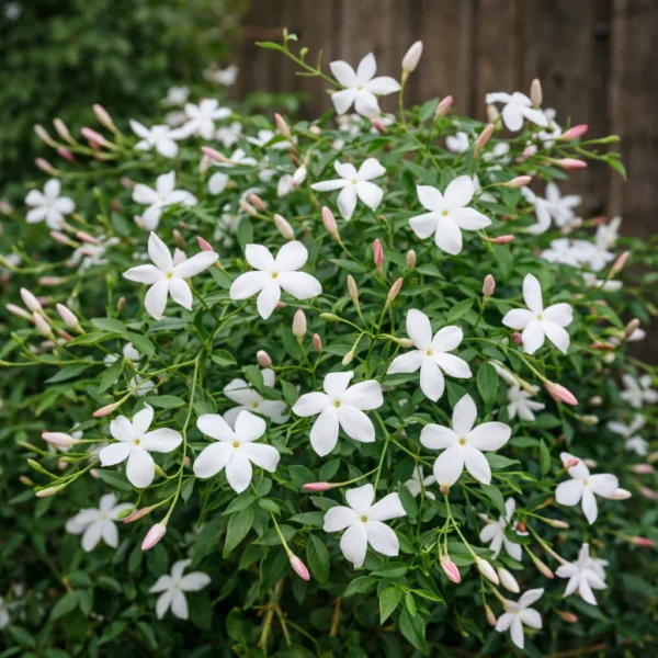 Common Jasmine (Jasminum officinale) plant