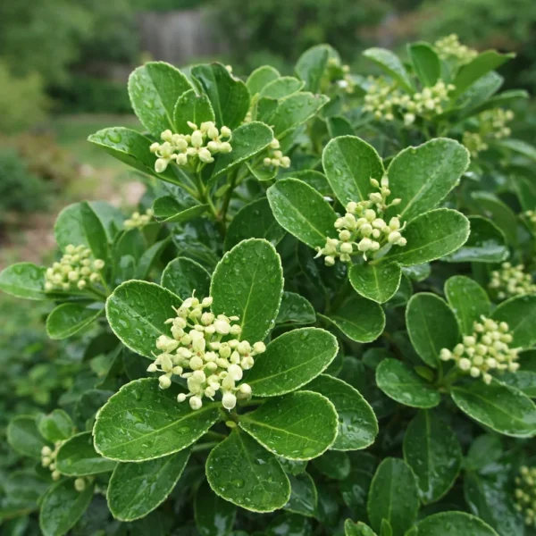 Japanese Spindle (Euonymus japonicus) plant