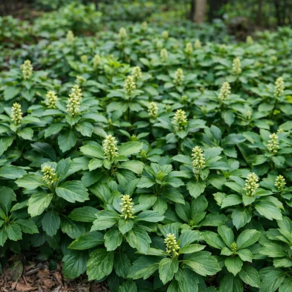 Japanese Spurge (Pachysandra terminalis) plant