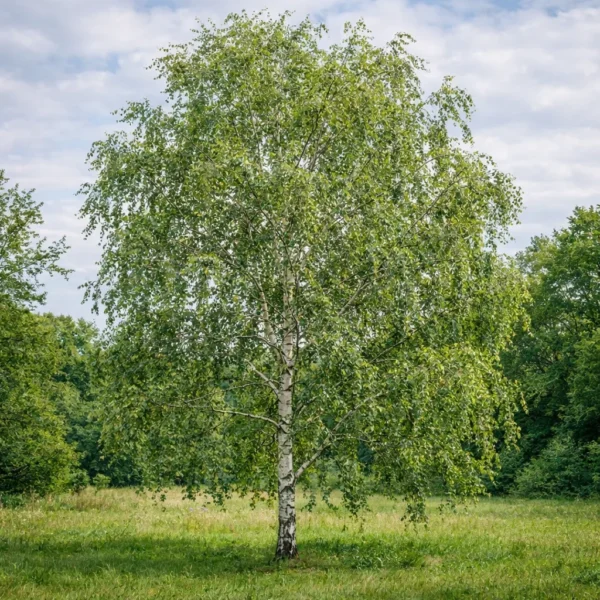 Silver Birch (Betula pendula) plant