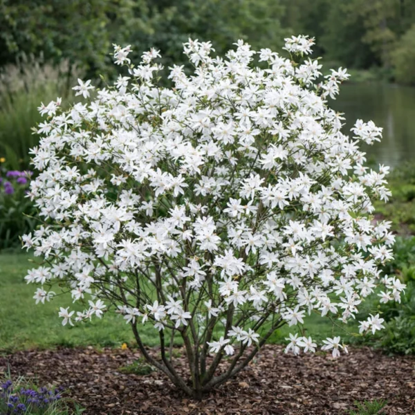 Star Magnolia (Magnolia stellata) plant