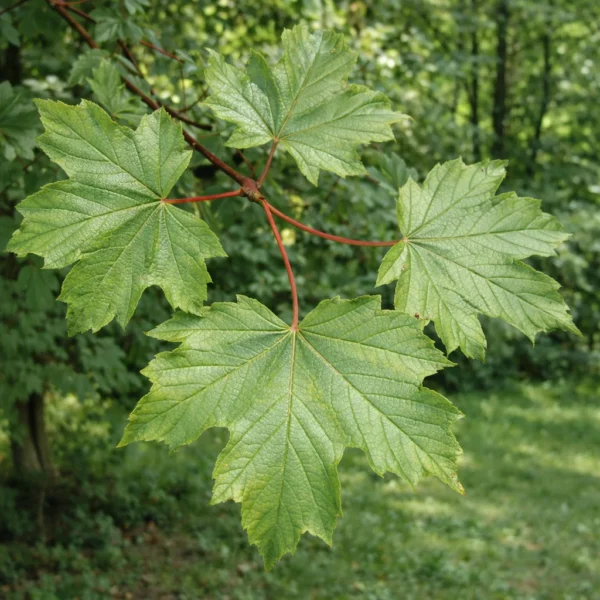 Sycamore Maple (Acer pseudoplatanus) plant