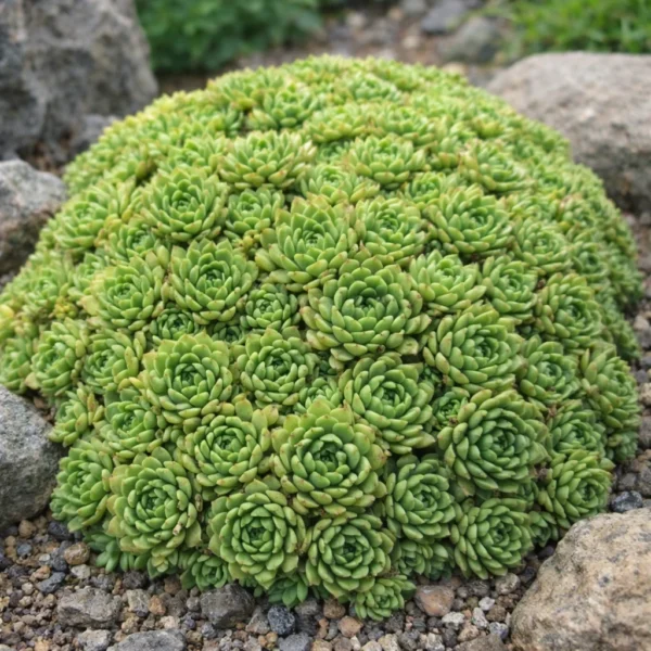 Turkish Stonecrop (Rosularia platyphylla) plant