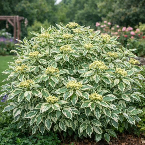 Variegated Tatarian Dogwood (Cornus alba 'Elegantissima') plant