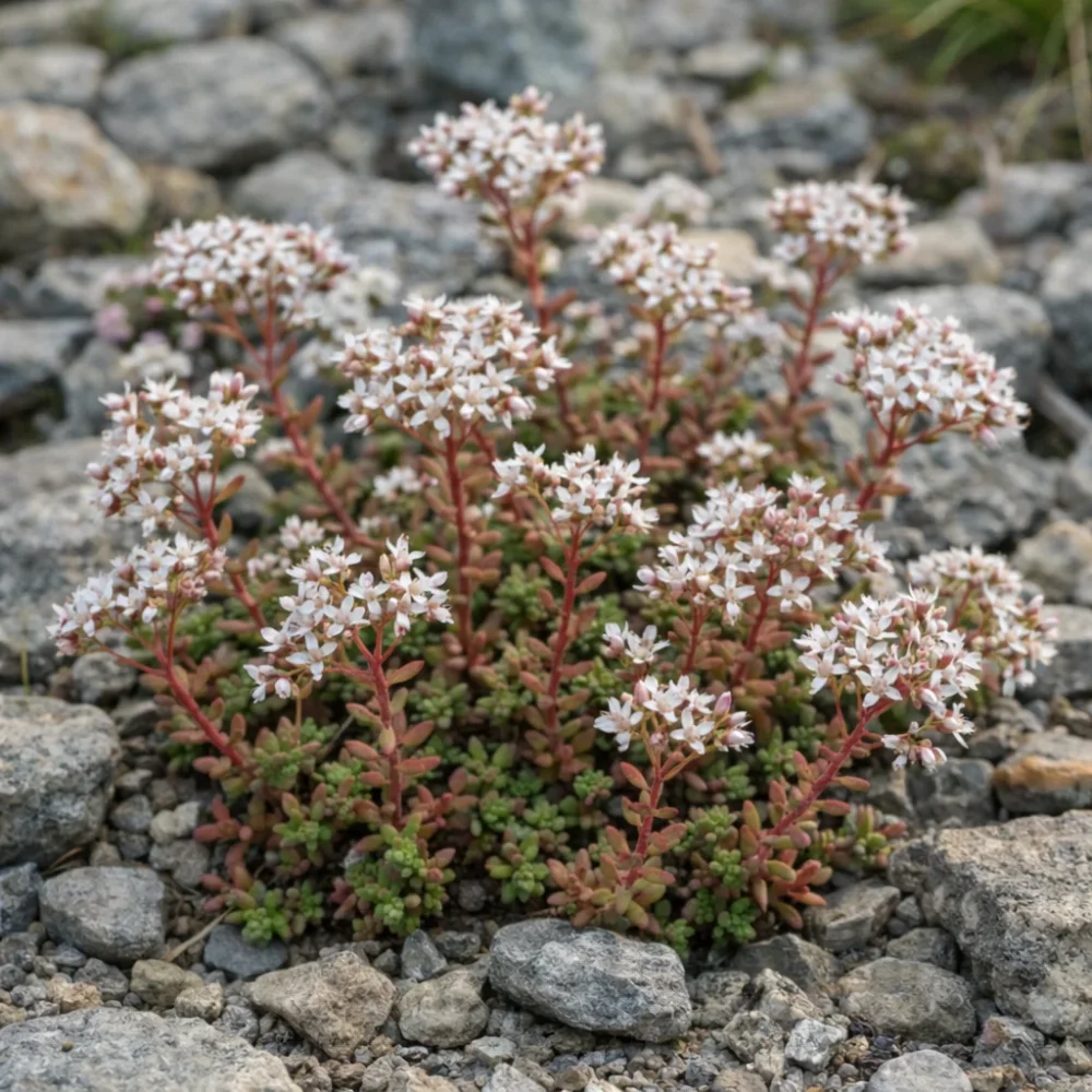 White Stonecrop plant