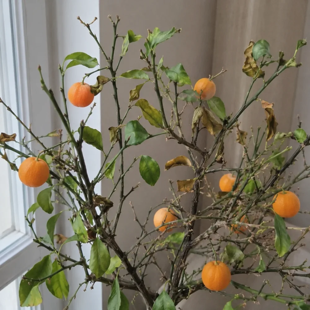 Calamondin Orange Dropping Leaves? Blame the Temperature Swings