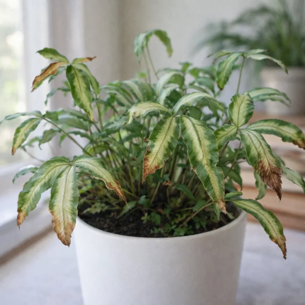 Cretan Brake Fern Brown Tips - Humidity, Moisture, and Light Fixes