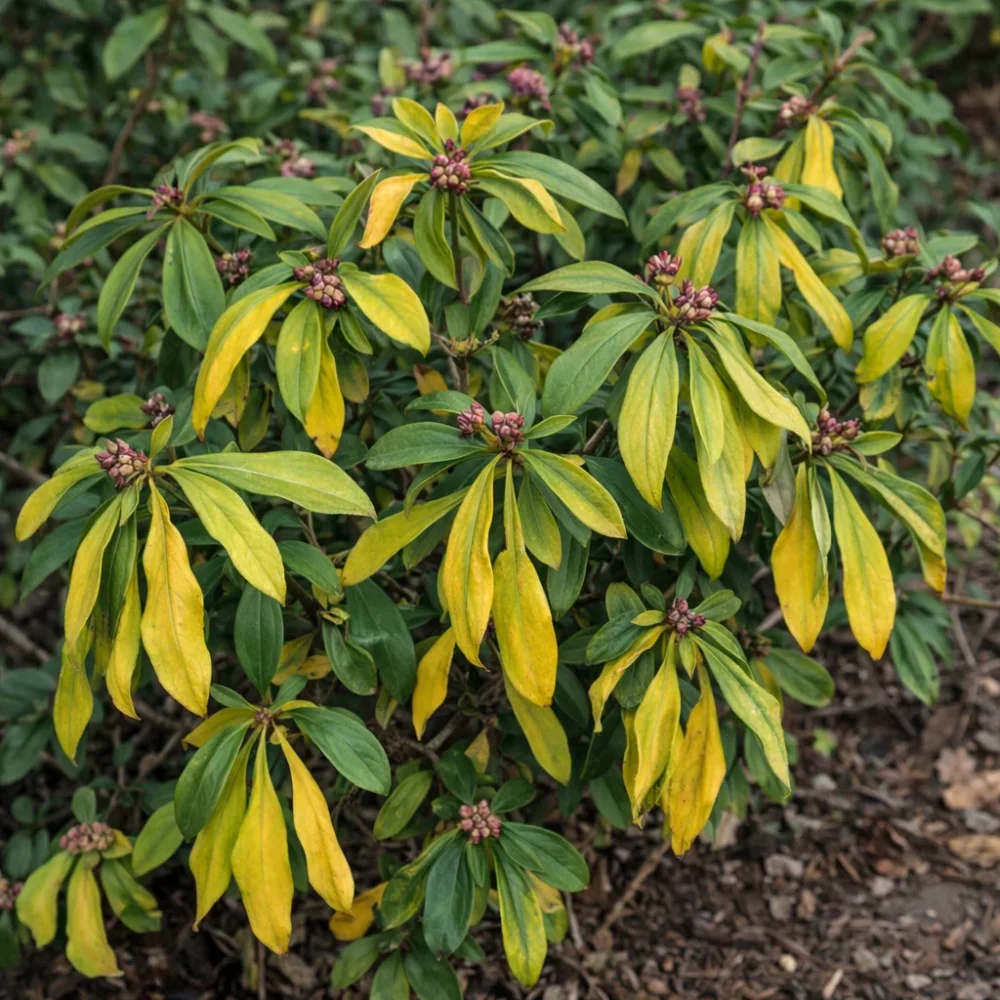 Daphne Odora Leaves Turning Yellow and Drooping: Wet Roots and Drainage Fixes