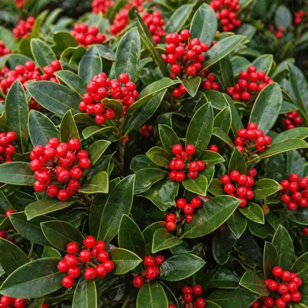 Japanese Skimmia plant