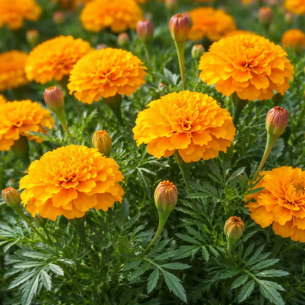 Marigold plant