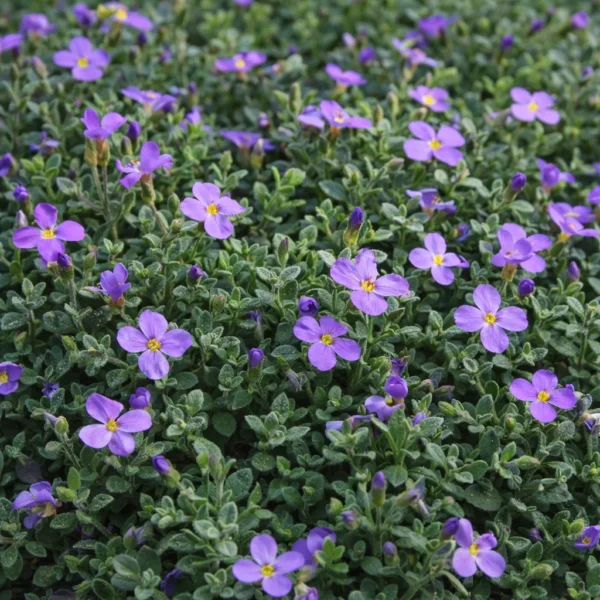 Rock Cress (Aubrieta deltoidea) plant